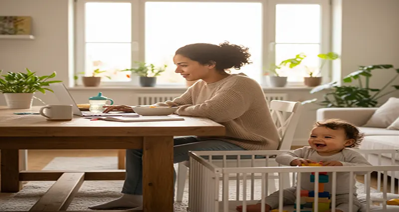 Balancing the Books and the Baby: The Rise of Part-Time Remote Jobs for Stay-at-Home Moms